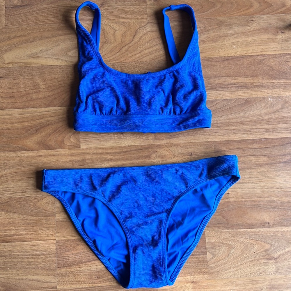 Xhilaration (target) brand. Royal blue bikini